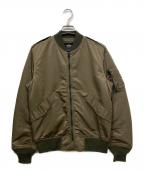 ALPHAアルファ）の古着「MA-1ジャケット」｜オリーブ