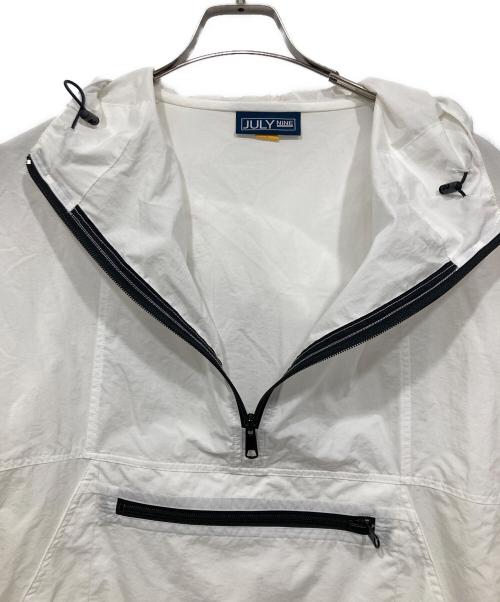 JULY NINE（ジュライナイン）JULY NINE (ジュライナイン) アノラックパーカー / WALLOWA ANORAK HOODIE ホワイト サイズ:Mの古着・服飾アイテム