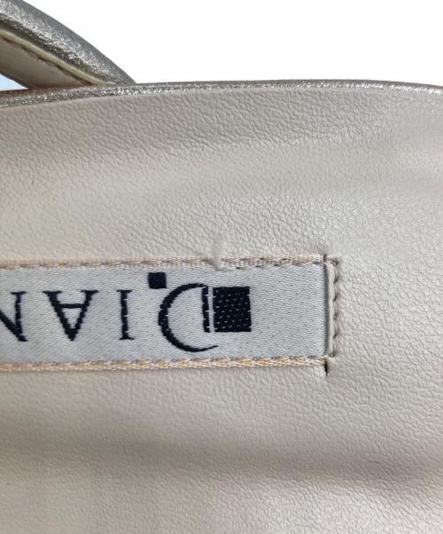 DIANA（ダイアナ）DIANA (ダイアナ) スクエアトゥサンダル ピンク サイズ:L 未使用品の古着・服飾アイテム