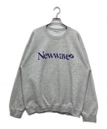 Cabaret Poval×BEAMS T 取扱い（キャバレーポバール×ビームス ティー トリアツカイ）の古着「クルーネックスウェット/ Newwave Crewneck」｜グレー