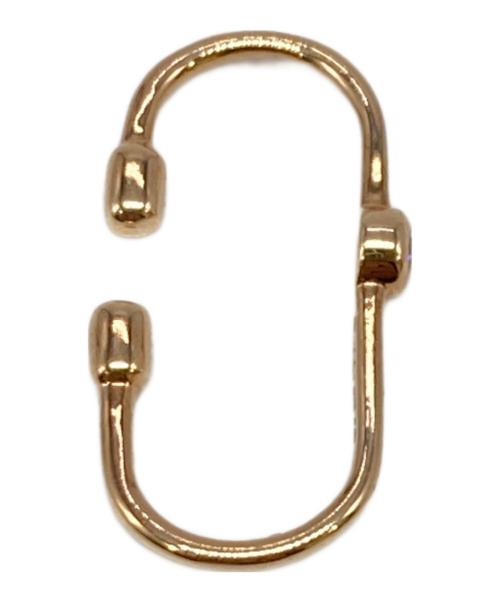 hirotaka（ヒロタカ）hirotaka (ヒロタカ) MIRO ベゼルダイヤモンドイヤーカフ(S)の古着・服飾アイテム