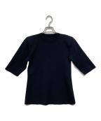 Nobleノーブル）の古着「ショルダーパッドニット」｜ブラック