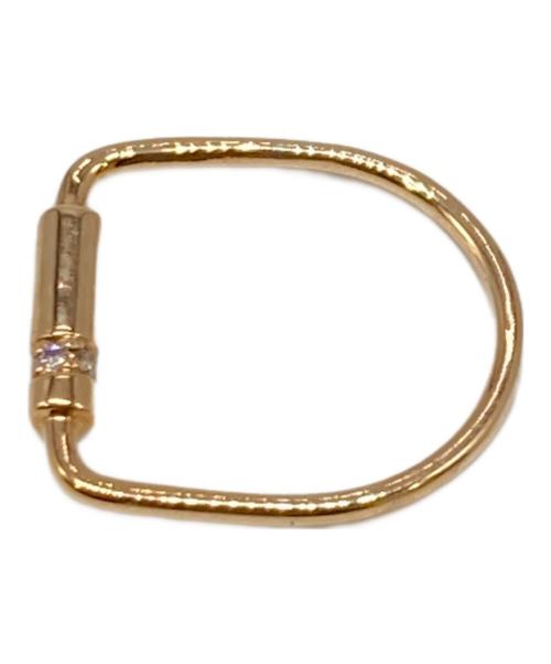 hirotaka（ヒロタカ）hirotaka (ヒロタカ) ダイヤモンドシリンダーリング サイズ:表記サイズ無※(参考サイズ：9号)の古着・服飾アイテム