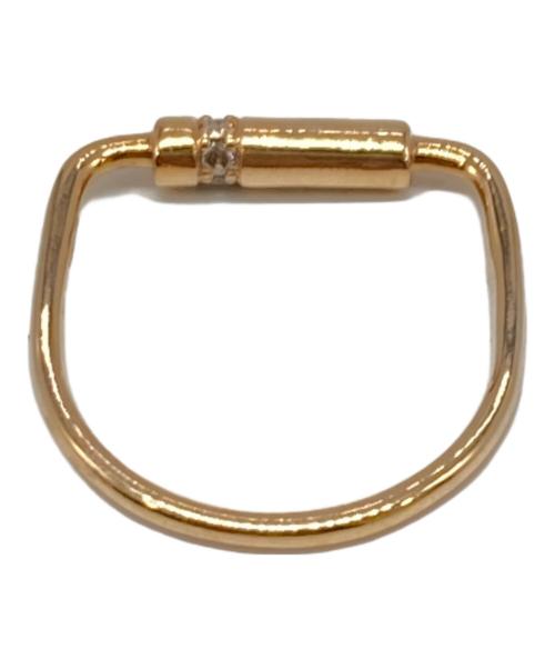 hirotaka（ヒロタカ）hirotaka (ヒロタカ) ダイヤモンドシリンダーリング サイズ:表記サイズ無※(参考サイズ：9号)の古着・服飾アイテム