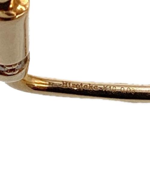 hirotaka（ヒロタカ）hirotaka (ヒロタカ) ダイヤモンドシリンダーリング サイズ:表記サイズ無※(参考サイズ：9号)の古着・服飾アイテム