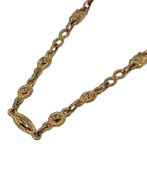 CELINE（セリーヌ）CELINE (セリーヌ) ボール マカダム チェーンネックレスの古着・服飾アイテム