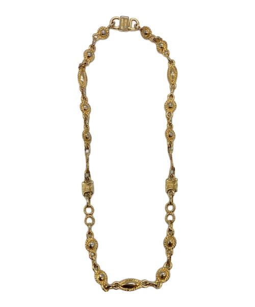 CELINE（セリーヌ）CELINE (セリーヌ) ボール マカダム チェーンネックレスの古着・服飾アイテム