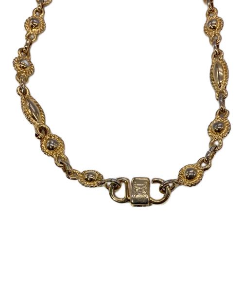 CELINE（セリーヌ）CELINE (セリーヌ) ボール マカダム チェーンネックレスの古着・服飾アイテム