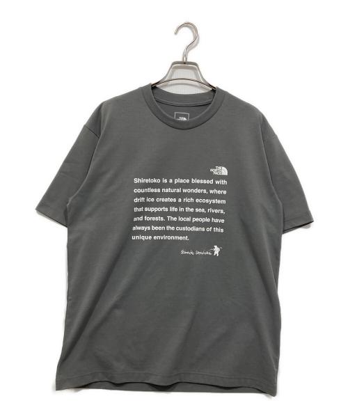 THE NORTH FACE（ザ ノース フェイス）THE NORTH FACE (ザ ノース フェイス) ショートスリーブシレトコ トコティー グレー サイズ:Lの古着・服飾アイテム