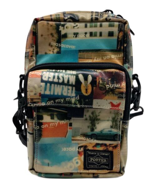 PORTER（ポーター）PORTER (ポーター) masacova 総柄ショルダーバッグ マルチカラーの古着・服飾アイテム