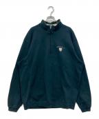 NIKEナイキ）の古着「ハーフジップスウェット」｜ネイビー