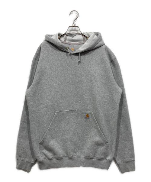 CarHartt（カーハート）CarHartt (カーハート) プルオーバーパーカー / MIDWEIGHT HOODED SWEATSHIRT グレー サイズ:Lの古着・服飾アイテム