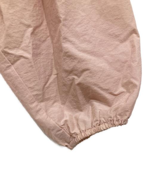 nano・universe（ナノ・ユニバース）nano・universe (ナノ・ユニバース) クロップドドロストブラウス ピンク サイズ:Sの古着・服飾アイテム