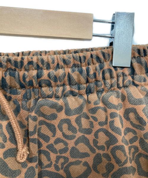 KITH（キス）KITH (キス) レオパードスウェットパンツ ブラウン サイズ:Sの古着・服飾アイテム