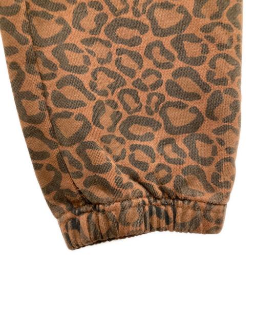 KITH（キス）KITH (キス) レオパードスウェットパンツ ブラウン サイズ:Sの古着・服飾アイテム