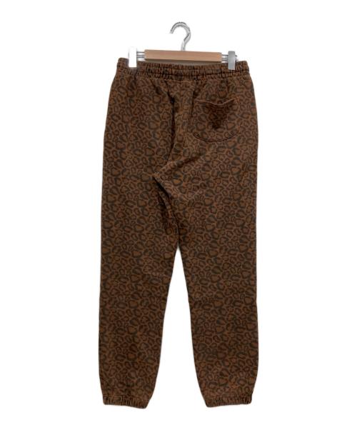 KITH（キス）KITH (キス) レオパードスウェットパンツ ブラウン サイズ:Sの古着・服飾アイテム