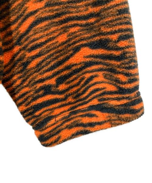 SUPREME（シュプリーム）SUPREME (シュプリーム) Polartec Half Zip Pullover オレンジ×ブラック サイズ:Lの古着・服飾アイテム