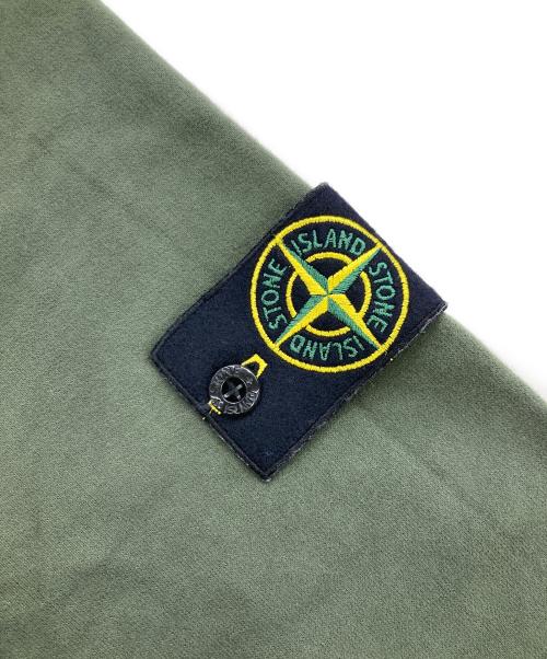 STONE ISLAND（ストーンアイランド）STONE ISLAND (ストーンアイランド) ワッペンクルーネックスウェット オリーブ サイズ:XXLの古着・服飾アイテム