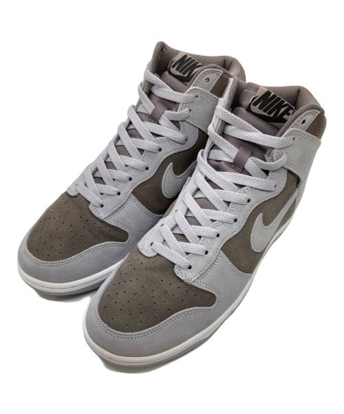 NIKE（ナイキ）NIKE (ナイキ) ハイカットスニーカー / DUNK HIGH BY YOU グレー×ブルー(カスタムカラー) サイズ:28.5cmの古着・服飾アイテム
