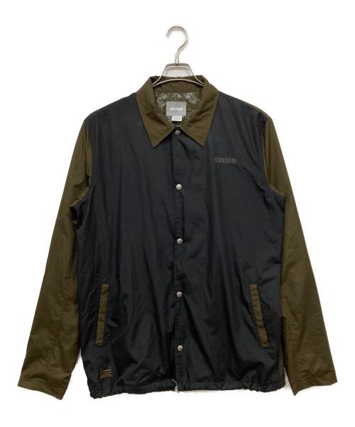 asics tiger（アシックスタイガー）ASICS Tiger (アシックスタイガー) コーチジャケット オリーブ サイズ:XL（海外サイズ）の古着・服飾アイテム