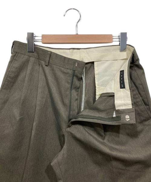 FARAH（ファーラー）FARAH (ファーラー) タックパンツ グレー サイズ:34W×29Lの古着・服飾アイテム