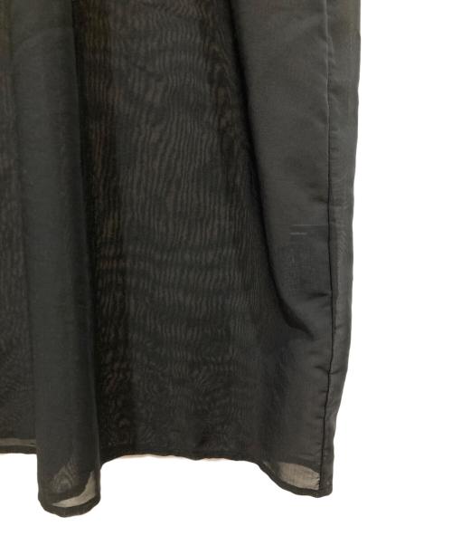 JOURNAL STANDARD（ジャーナルスタンダード）JOURNAL STANDARD (ジャーナルスタンダード) オーガンジーオーバーキャミワンピース ブラック サイズ:サイズ表記なしの古着・服飾アイテム