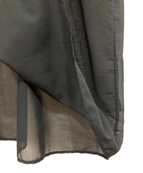 JOURNAL STANDARD（ジャーナルスタンダード）JOURNAL STANDARD (ジャーナルスタンダード) オーガンジーオーバーキャミワンピース ブラック サイズ:サイズ表記なしの古着・服飾アイテム