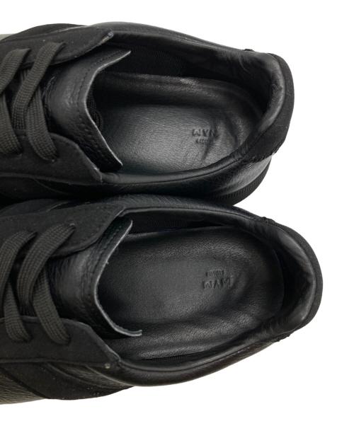 WYM LIDNM（ウィム バイ リドム）WYM LIDNM (ウィム バイ リドム) VOLUME SOLE GERMAN TRAINER ブラック サイズ:42の古着・服飾アイテム