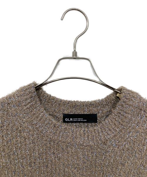 green label relaxing（グリーンレーベルリラクシング）green label relaxing (グリーンレーベルリラクシング) クルーネックニット ブラウン サイズ:Mの古着・服飾アイテム