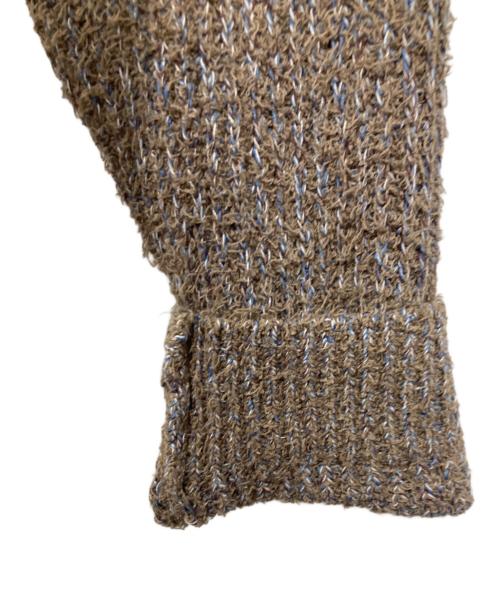 green label relaxing（グリーンレーベルリラクシング）green label relaxing (グリーンレーベルリラクシング) クルーネックニット ブラウン サイズ:Mの古着・服飾アイテム