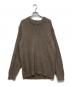 green label relaxing（グリーンレーベルリラクシング）の古着「クルーネックニット」｜ブラウン