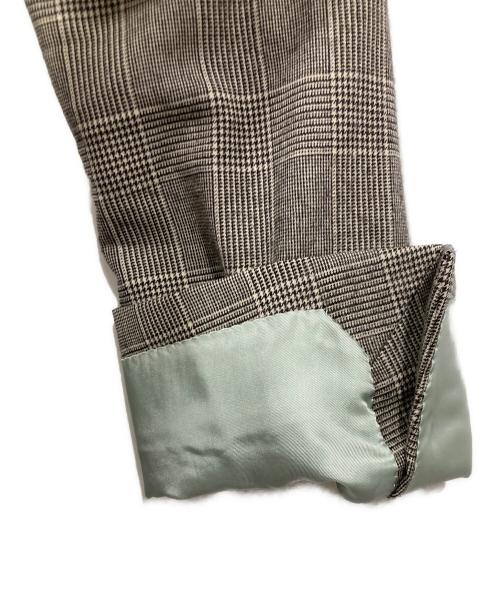 PAUL SMITH（ポールスミス）PAUL SMITH (ポールスミス) グレンチェックテーラードジャケット ブラウン サイズ:L2の古着・服飾アイテム