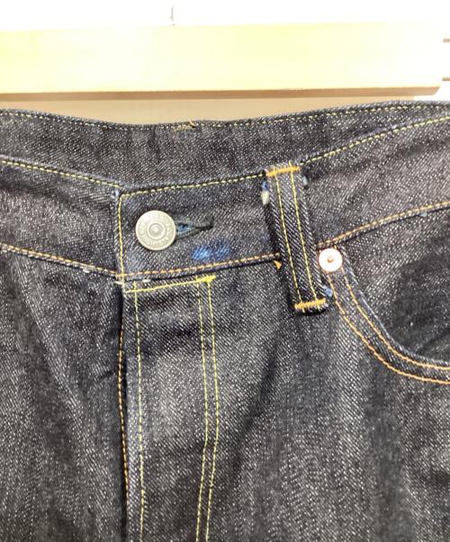 THE FLAT HEAD（ザ・フラットヘッド）THE FLAT HEAD (ザ・フラットヘッド) 14.5oz 左綾ジンバブエコットン リラックステーパード ジーンズ インディゴ サイズ:34の古着・服飾アイテム