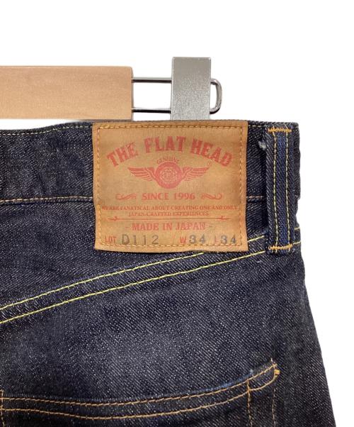 THE FLAT HEAD（ザ・フラットヘッド）THE FLAT HEAD (ザ・フラットヘッド) 14.5oz 左綾ジンバブエコットン リラックステーパード ジーンズ インディゴ サイズ:34の古着・服飾アイテム