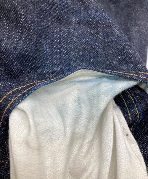 THE FLAT HEAD（ザ・フラットヘッド）THE FLAT HEAD (ザ・フラットヘッド) 14.5oz 左綾ジンバブエコットン リラックステーパード ジーンズ インディゴ サイズ:34の古着・服飾アイテム