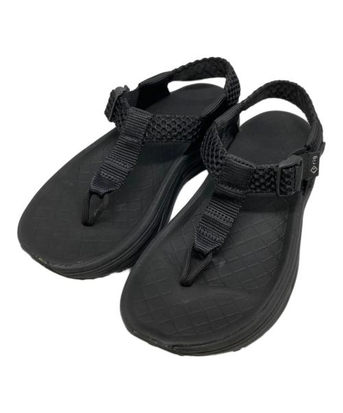 rig（リグ）rig (リグ) リカバリーサンダル  mguu n'v ブラック サイズ:23㎝の古着・服飾アイテム