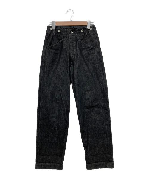 MHL（エムエイチエル）MHL (エムエイチエル) CANTON (キャントン) デニムパンツ / BLACK DENIM トラウザーズ ブラック サイズ:W26の古着・服飾アイテム