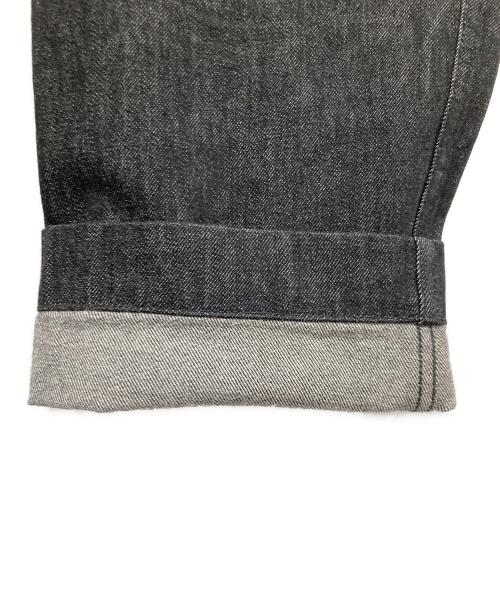 MHL（エムエイチエル）MHL (エムエイチエル) CANTON (キャントン) デニムパンツ / BLACK DENIM トラウザーズ ブラック サイズ:W26の古着・服飾アイテム