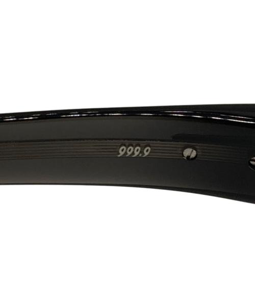 999.9（フォーナインズ）999.9 (フォーナインズ) 眼鏡フレーム ブラック サイズ:55口16 140の古着・服飾アイテム