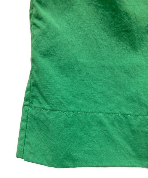 O0u（オー・ゼロ・ユー）O0u (オー・ゼロ・ユー) ラウンドカラーマキシワンピース グリーン サイズ:Fの古着・服飾アイテム