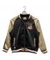 PANDIESTA JAPAN（パンディエスタ ジャパン）の古着「ライダースカジャン」｜ブラック×ベージュ