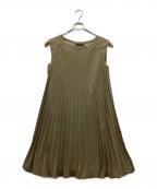 mizuiro-indミズイロインド）の古着「プリーツワンピース」｜カーキ