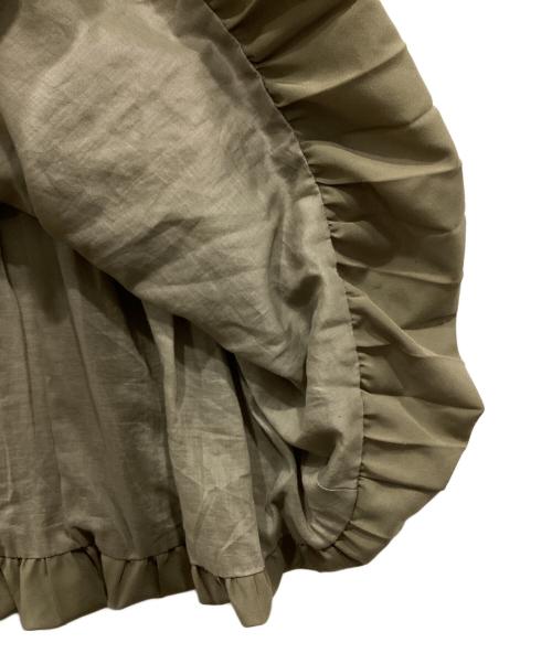 mizuiro-ind（ミズイロインド）mizuiro-ind (ミズイロインド) プリーツワンピース カーキ サイズ:サイズ表記なしの古着・服飾アイテム