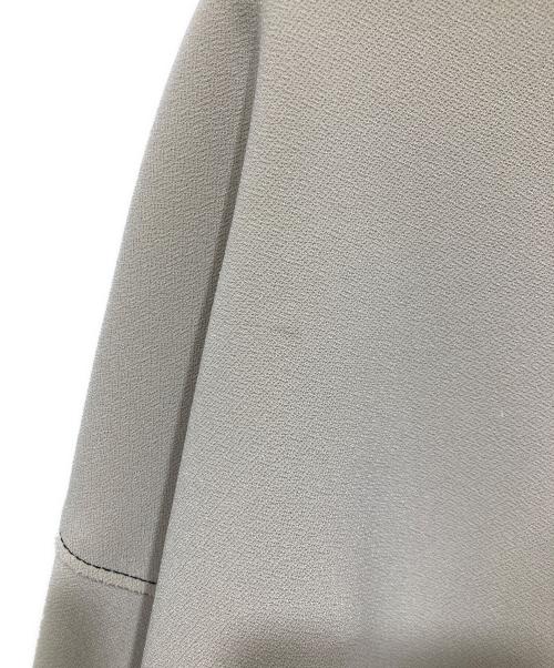 Adam et Rope（アダム エ ロペ）Adam et Rope (アダム エ ロペ) ニットジョーゼットボンディングジャケット ベージュ サイズ:-の古着・服飾アイテム