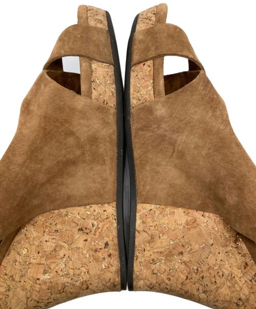 UGG（アグ）UGG (アグ) スエードサンダル ブラウン サイズ:23.0cmの古着・服飾アイテム
