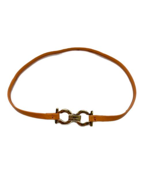 Ferragamo（フェラガモ）Ferragamo (フェラガモ) ガンチーニブレスレット オレンジの古着・服飾アイテム
