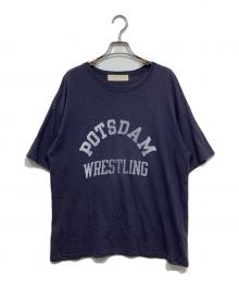 R JUBILEE（アールジュビリー）の古着「POTSDAM WRESTLING T-shirts」｜ネイビー
