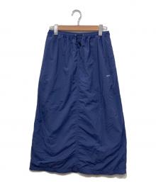 Gymphlex（ジムフレックス）の古着「EASY SKIRT / ナイロンスカート」｜ブルー