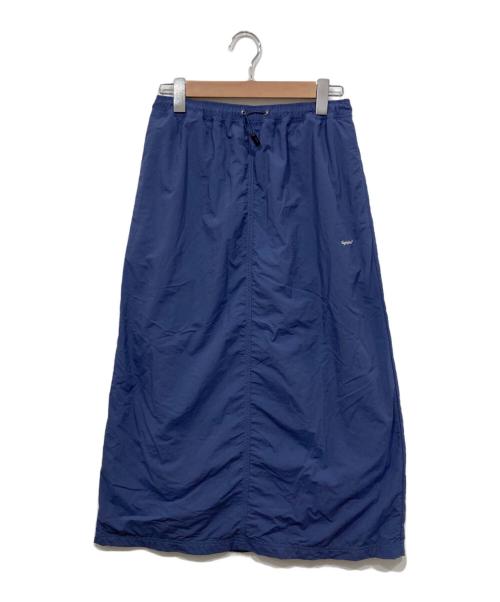 Gymphlex（ジムフレックス）Gymphlex (ジムフレックス) EASY SKIRT / ナイロンスカート ブルー サイズ:14の古着・服飾アイテム