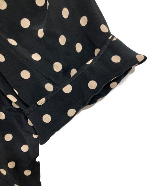 JOURNAL STANDARD（ジャーナルスタンダード）JOURNAL STANDARD (ジャーナルスタンダード) IPEKER/ボーダータックハーフスリーブブラウス ネイビー サイズ:Fの古着・服飾アイテム